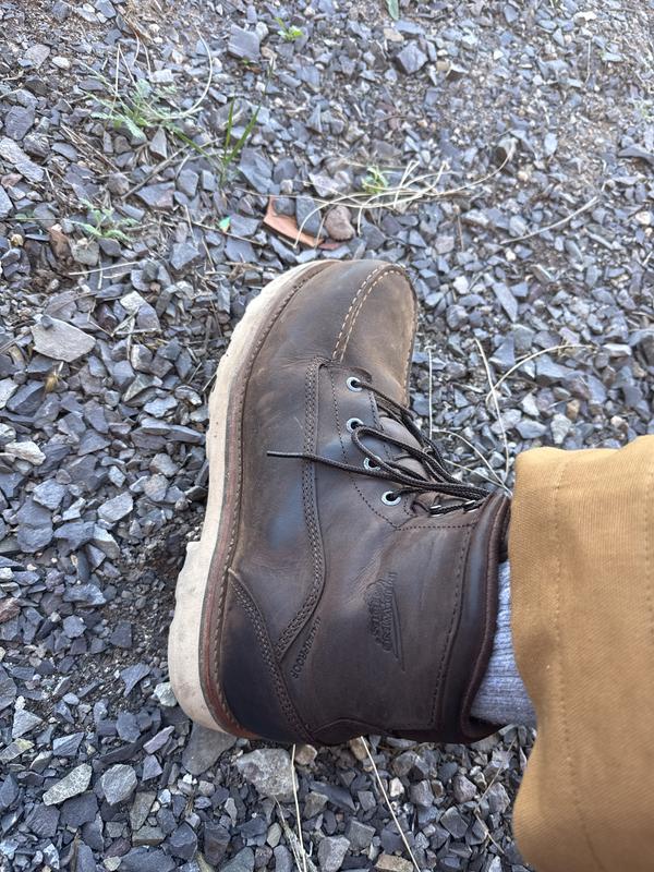 Red Wing Boots 2449 Traction Tred Lite 6 Inch Safety Toe Leather Men\'s Size 9D Red wing traction tred lite boot 2446 - Jimmy main image 3
