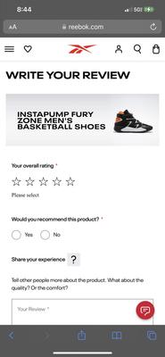 Photo submitted with review of product