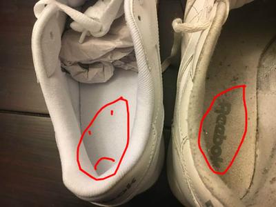 Photo submitted with review of product