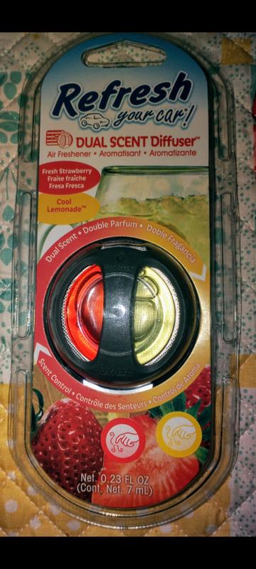 Refresh Your Car Gel Car Air Freshener, 2.5 Oz. Fresh Strawberry/Cool  Lemonade - Gillman Home Center