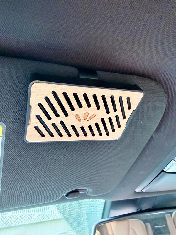 Buy Refresh Your Car Wood Visor Clip Air Freshener, Coastal Fresh