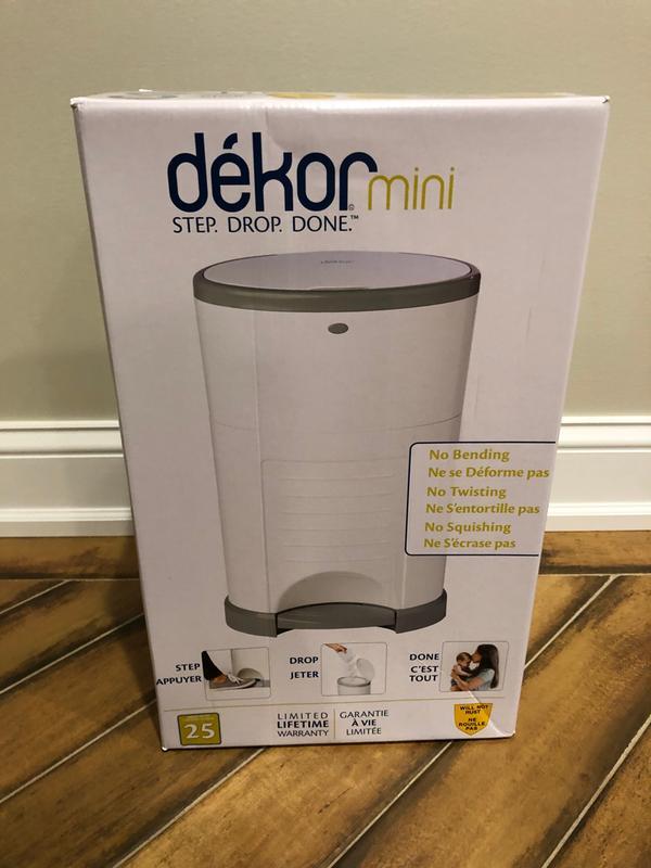 Dékor® Mini HandsFree Diaper Pail with Refill Bed Bath & Beyond
