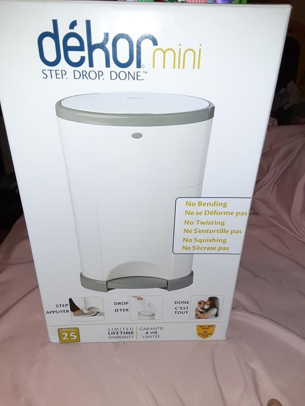 Dékor® Mini HandsFree Diaper Pail with Refill Bed Bath & Beyond