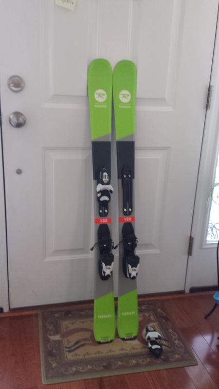 ROSSIGNOL TERRAIN  140cm ロシニョール　トレイン Rossignol Terrain Skis with KID-X 4 B76 Bindings - Kids