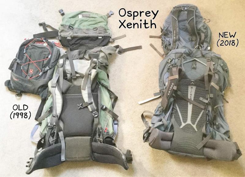 osprey xenith 105