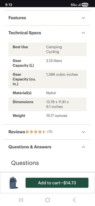 User uploaded product image