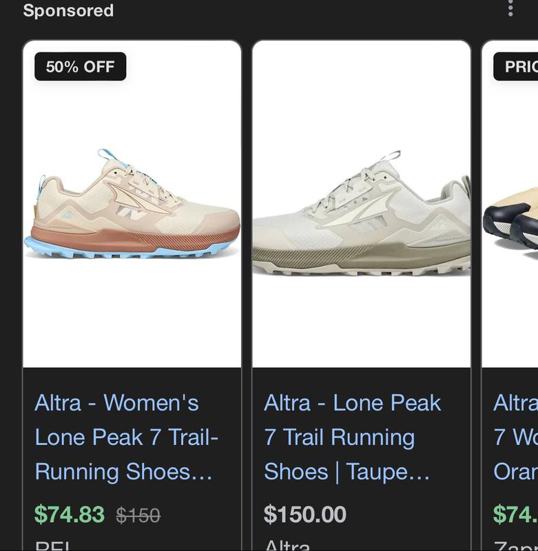 User uploaded product image