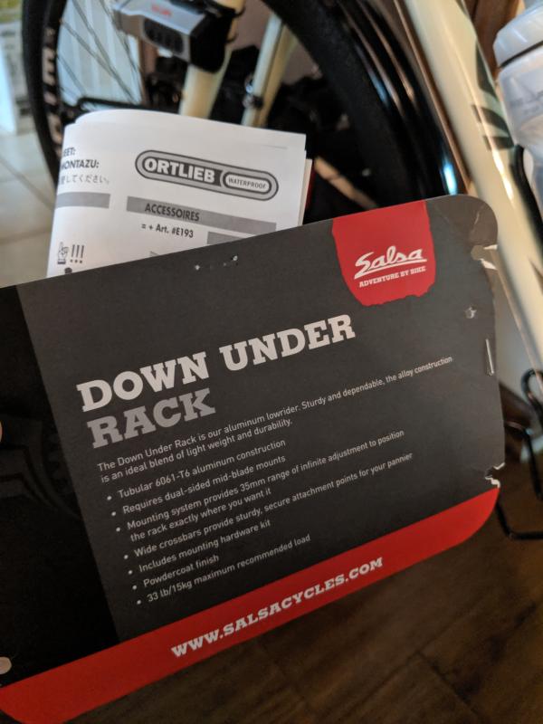 Salsa Down Under Front Bike Rack | REI Co-op
