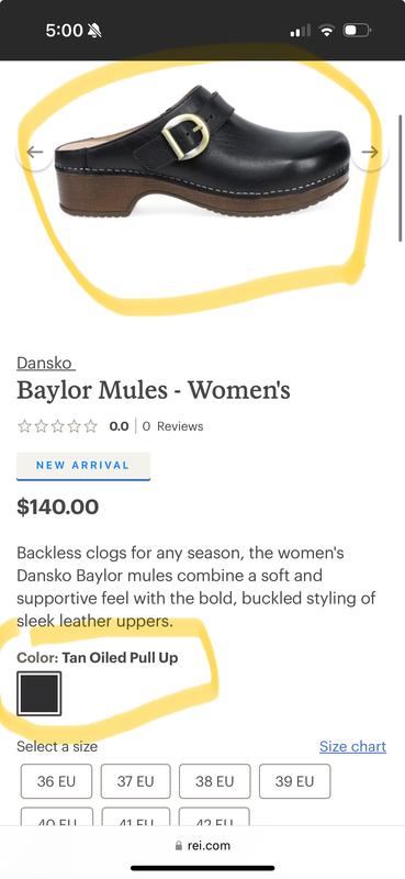 User uploaded product image