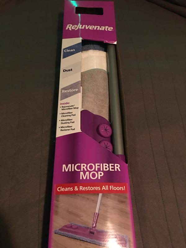 Rejuvenate Microfiber Mop Kit With Reusable Microfiber Pads - Clean, Dust &  Restore