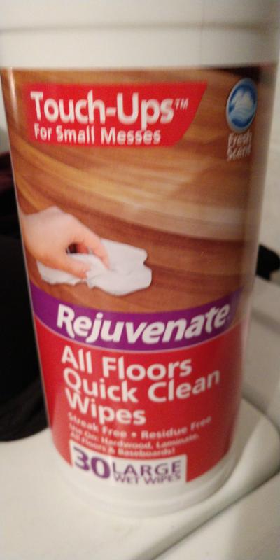 Rejuvenate Cabinet and Furniture Quick Clean Wipes
