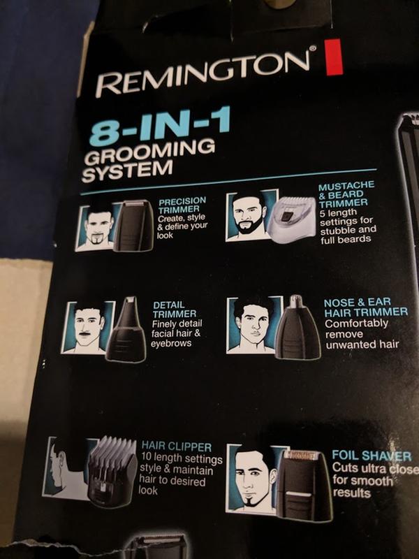 remington head to toe grooming kit review