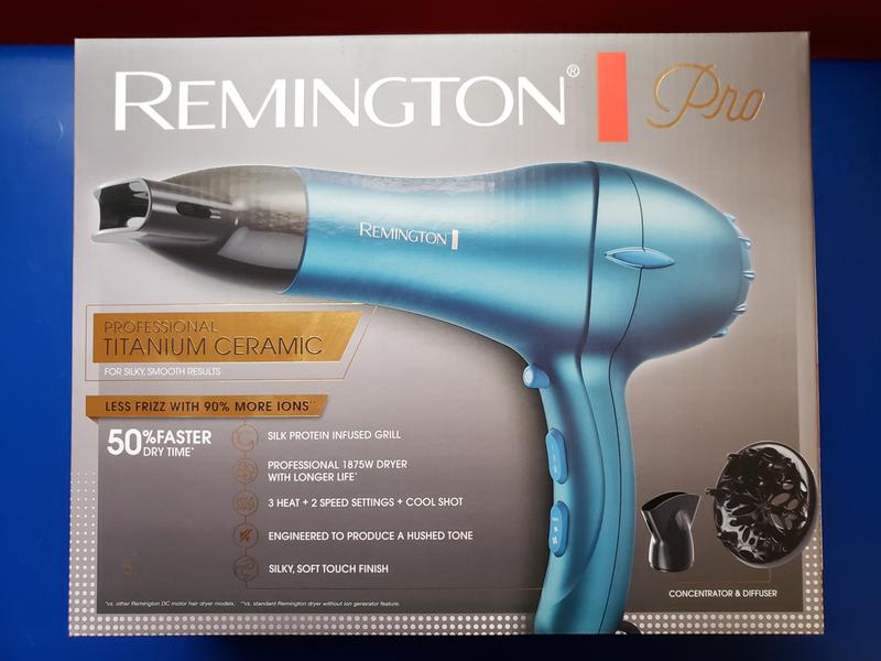 Titanium Ceramic Remington Titanium Fast Dry ⭐ Secador Remington