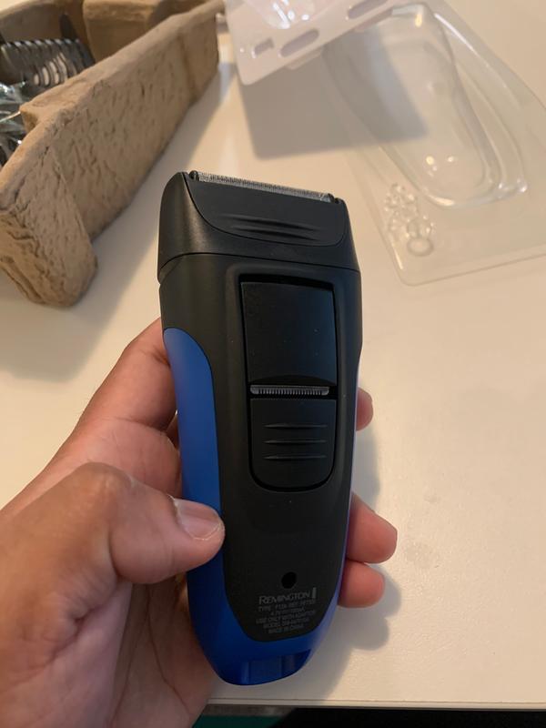 The back with the trimmer