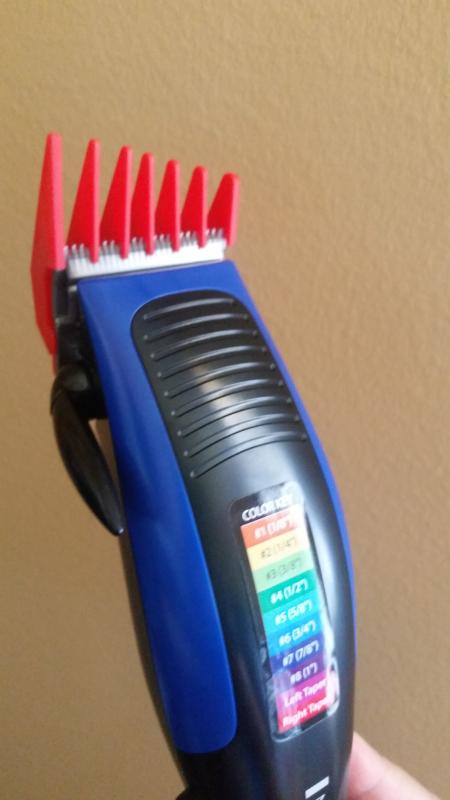 remington color comb home haircut kit