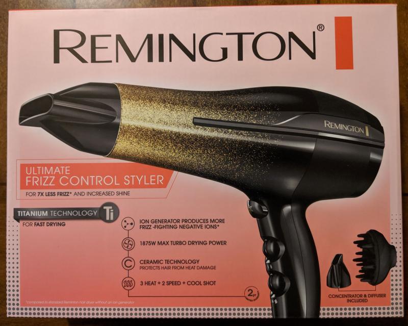 Sèche-cheveux REMINGTON D5801 Easy Cord 2100W Rose Corail