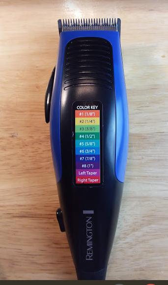 remington color cut hair clippers