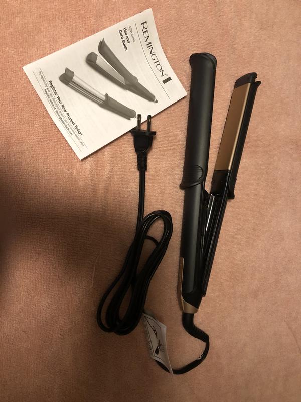 Flat iron and outlet curler in one