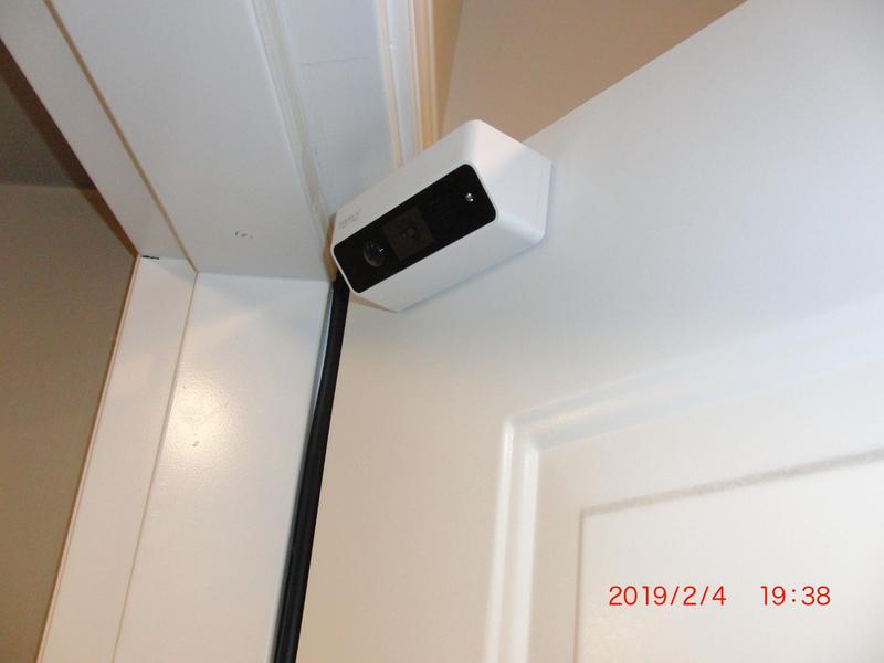 door camera alarm