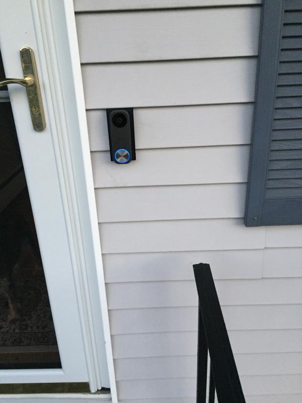 ring doorbell siding mount