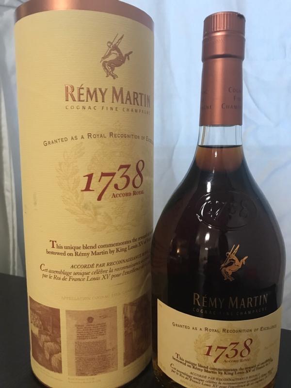 Rémy Martin 1738 Accord Royal - Cognac Fine Champagne - USA