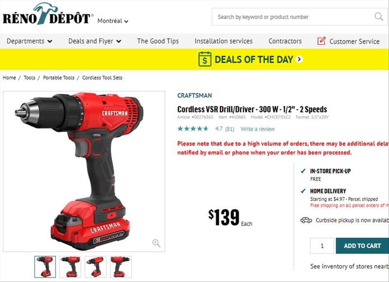 Craftsman cmcd701c2 discount