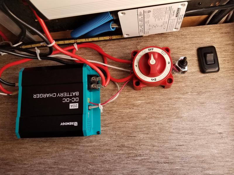 Renogy DC to DC 20 Amps Charge Controller in the Charge