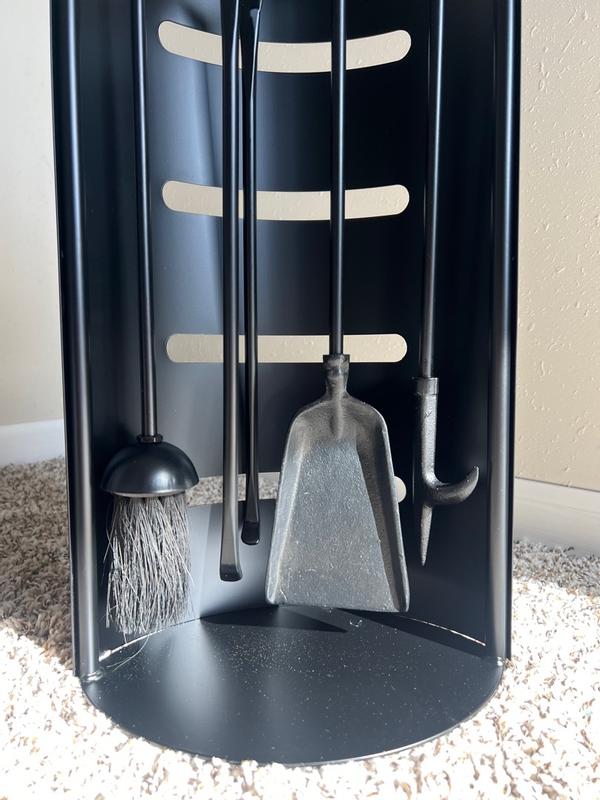 Modern Ember 5 -Piece Steel Fireplace Tool Set in the Fireplace Tools ...