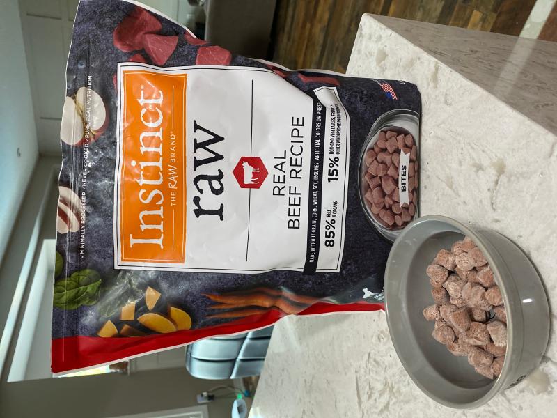 True instinct raw bites review sales