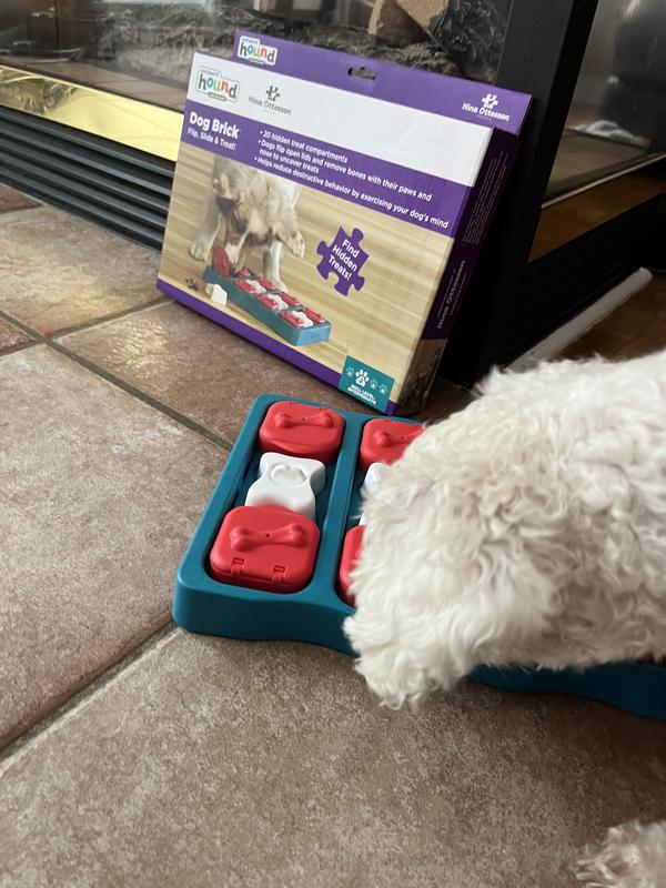 Dog brick puzzle sales