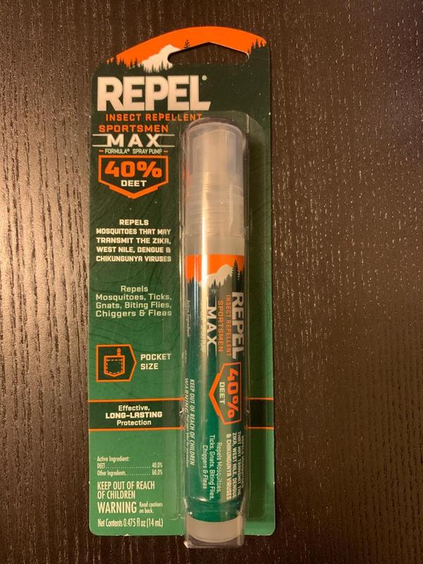 Repel Insect Repellent Sportsmen Max Formula Spray Pump 40% Deet
