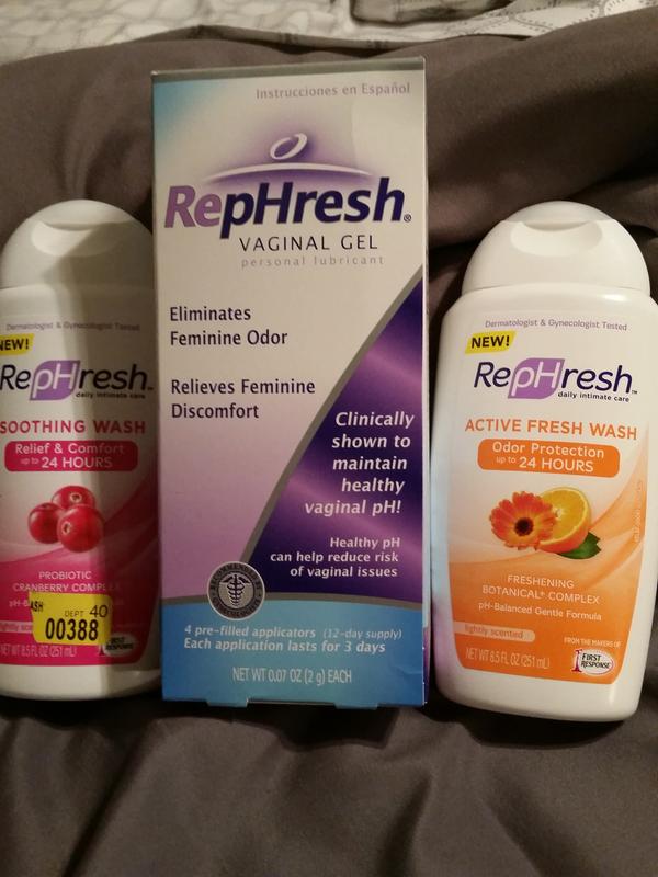 Customer Reviews: RepHresh™ 4-Count .07 oz. Odor Eliminating Vaginal Gel  Pre-Filled Applicators - Harmon US