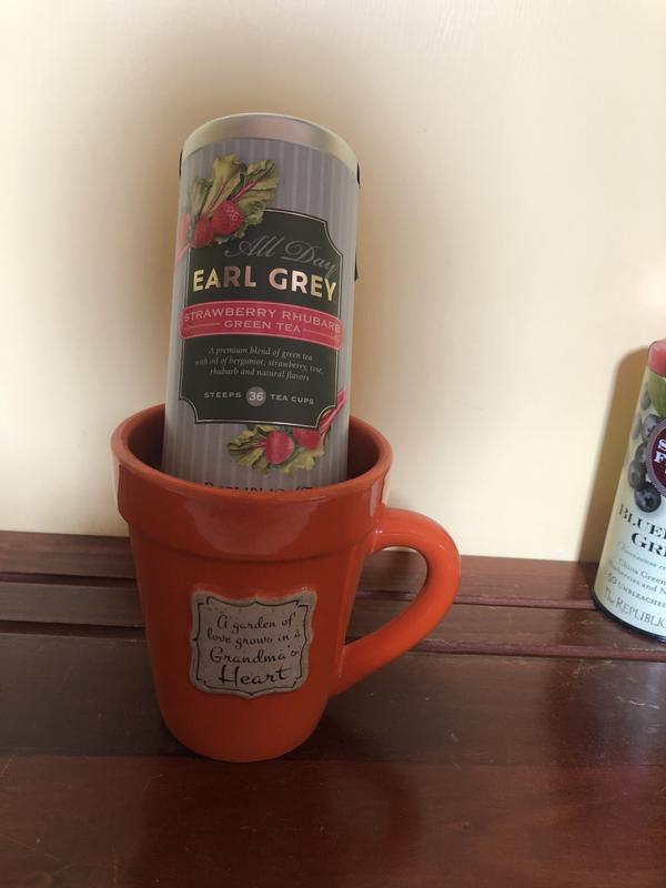 All Day Earl Grey® Strawberry Rhubarb Green Tea | The
