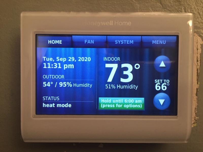 Honeywell Wi-Fi Color Touchscreen Thermostat