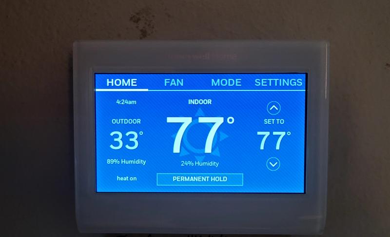 Honeywell Home RTH9600WF Smart Color Thermostat Energy Star Wi-Fi  Programmable Touchscreen Alexa Ready - C-Wire Required, Not Compatible with  Line