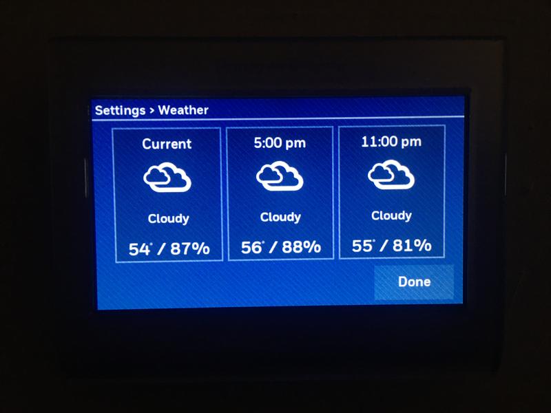 Honeywell Wi-Fi Color Touchscreen Programmable Thermostat