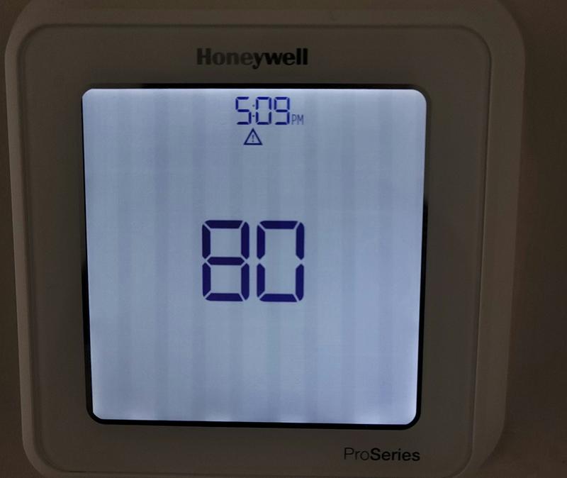 Honeywell T6 Pro Programmable/Non-Programmable Thermostat (Heat Pump: 2  Heat/1 Cool - Conventional: 1 Heat/1 Cool)