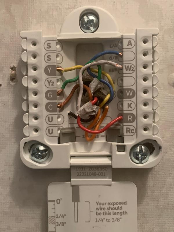 Heat Pump Thermostat Wiring Honeywell Aux Heat Heat Pump Honeywell