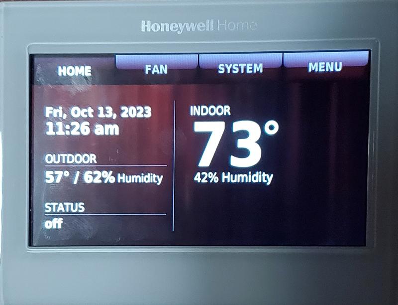  Termostato programable Honeywell WiFi 9000 con pantalla táctil  a color. Mide 3.5 x 4.5 pulgadas : Herramientas y Mejoras del Hogar