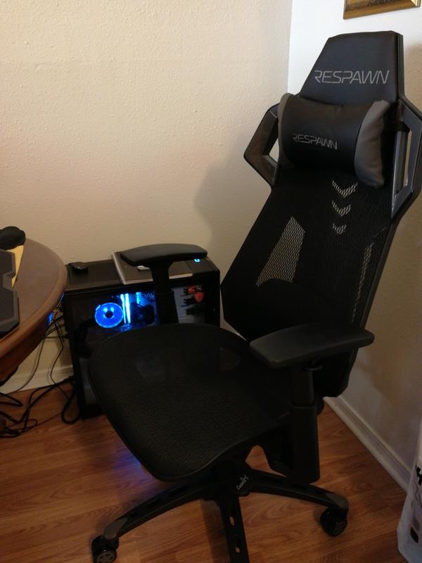 Respawn 300 Racing Style Gaming Chair BlueBlack Office Depot