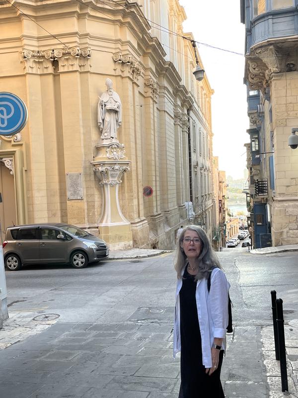 Malta with terrific backpack