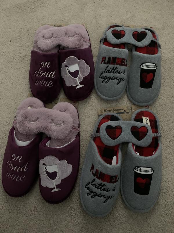 Dearfoam cat nap slippers store