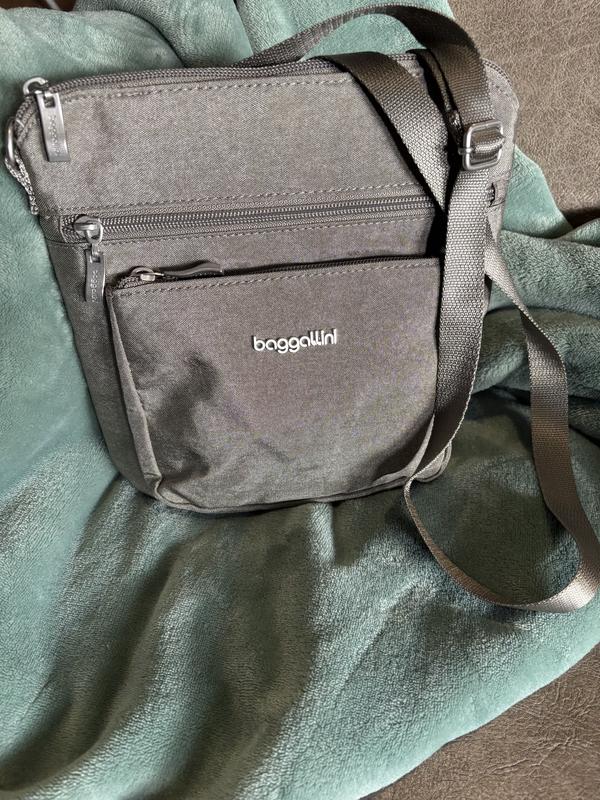 Modern Pocket Crossbody - in Sterling Shimmer