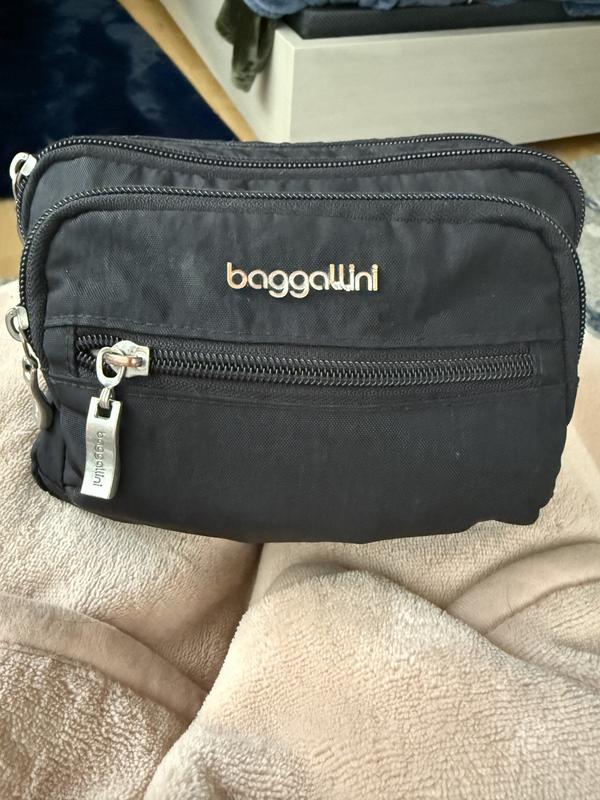 Baggallini Triple Zip Crossbody with Front Wallet - QVC.com