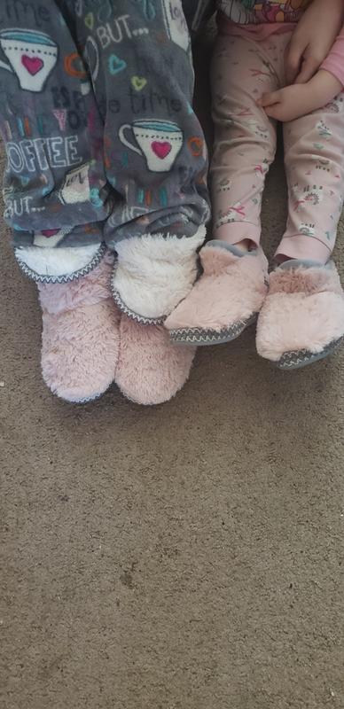 dearfoam fold down bootie slippers