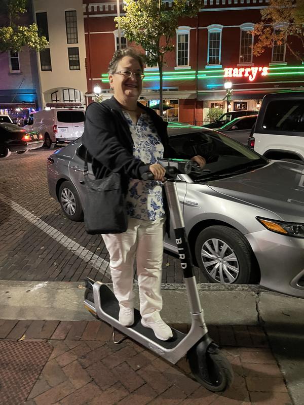 So easy to carry and it holds EVERYTHING! (Recent trip: Downtown Gainesville,FL)