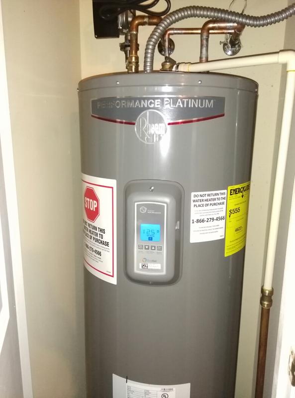 Rheem performance on sale water heater