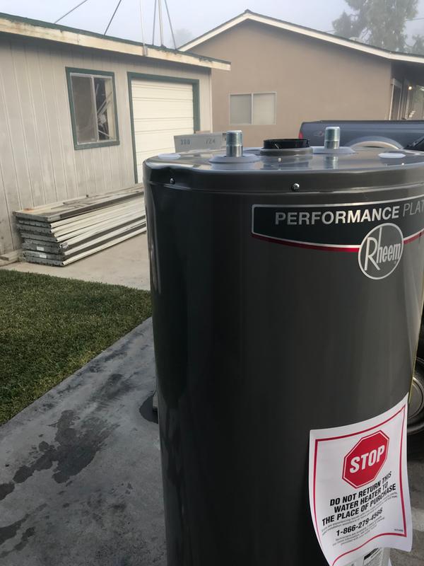 Rheem 50 Gallon Gas Water Heater 12 Year Warranty