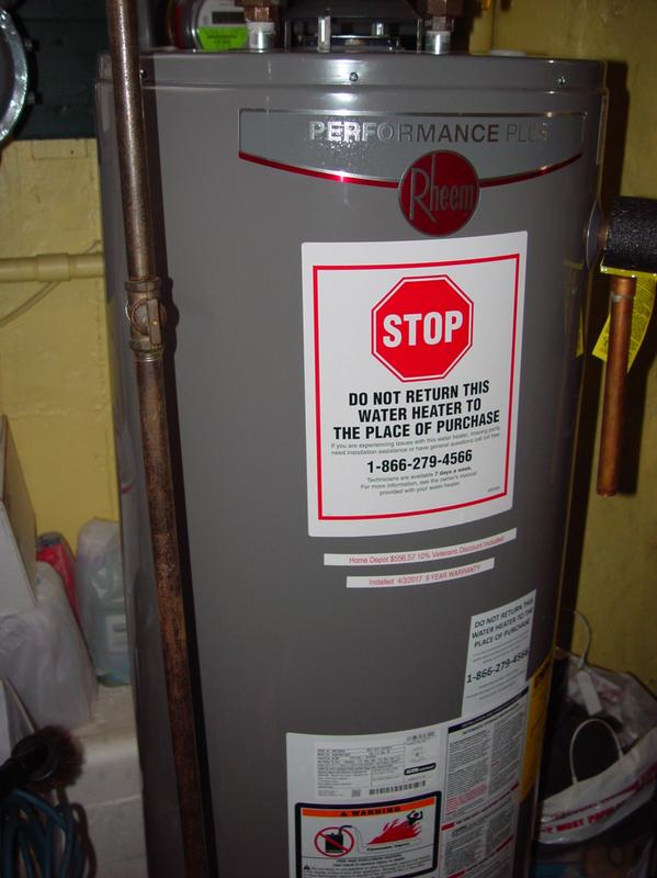 Rheem Performance Plus Series Atmospheric Rheem Manufacturing Company