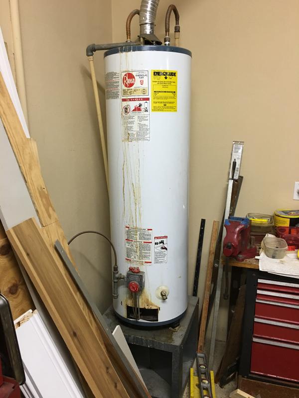 Rheem 40 Gallon Gas Water Heater Parts Diagram